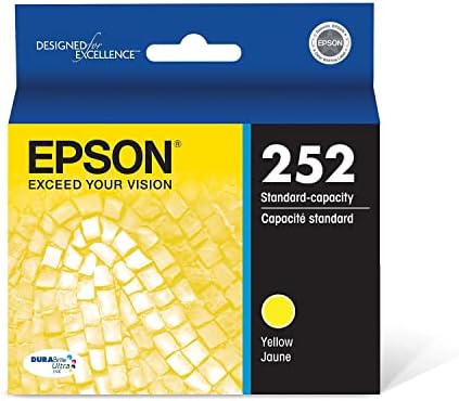 cartucho epson 252 yellow